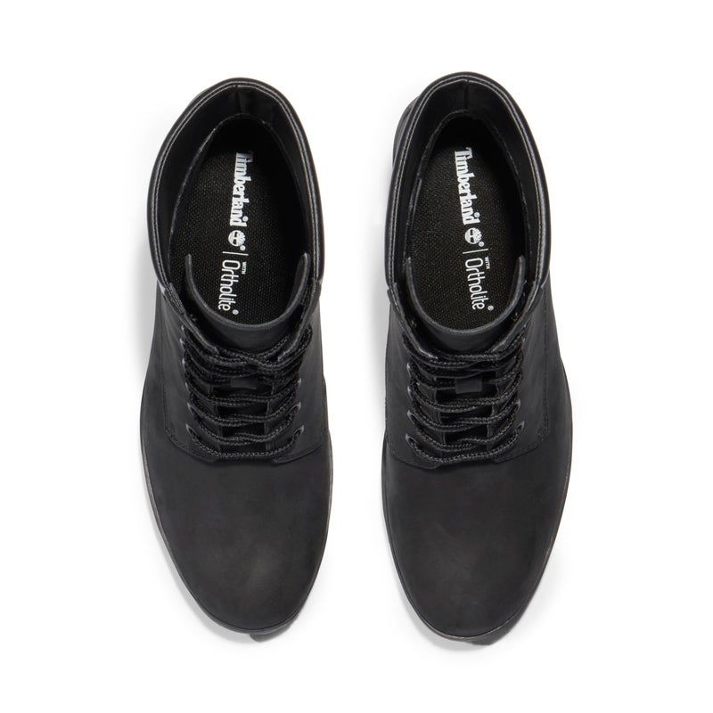 Timberland أحذية تيمبرلاند النسائية أليغنتون بطول 6 إنش، جلد نابا أسود، مقاس 7 متوسط - Image 3